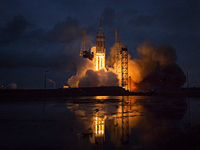 Во Флориде запущена ракета со спутником связи WGS-9 