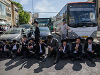 Задержаны более 30 ультраортодоксов, пытавшихся перекрывать движение транспорта