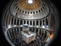 В Храме Гроба Господня торжественно открыта обновленная Кувуклия
