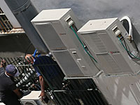 Тяжело пострадал рабочий, упав с большой высоты при установке кондиционера