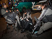 На границе Рамат-Гана и Бней-Брака продолжается акция протеста