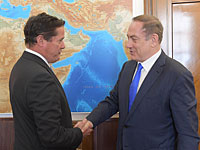 Биньямин Нетаниягу провел встречу с президентом финансового конгломерата Barclays