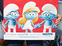 С рекламных плакатов в Бней-Браке исчезло изображение Смурфетты