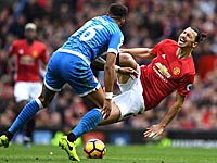 Защитник, наступивший на голову Ибрагимовича, дисквалифицирован на пять матчей