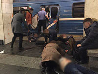 На месте теракта. Санкт-Петербург, 3 апреля 2017 года