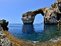 На Мальте рухнуло знаменитое Лазурное окно