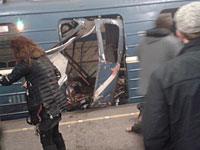 На месте теракта. Санкт-Петербург, 3 апреля 2017 года 