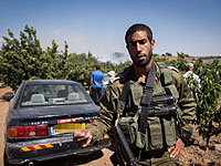 В поселке Алоней а-Башан в один из домов попала 