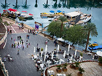 Перебои с электричеством в Эйлате: на променаде застряли аттракционы