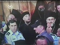 Полиция Израиля обеспечила общественный порядок возле Храма Гроба Господня. ВИДЕО