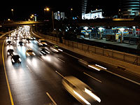 В ночь на субботу будет частично прервано движение по шоссе Аялон