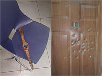 В одной из поликлиник в Раанане задержан пациент, крушивший мебель