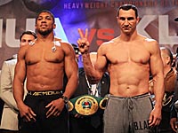 Джошуа тяжелее Кличко: анонс боя