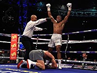 Супербой в Лондоне. Энтони Джошуа нокаутировал Владимира Кличко в 11-м раунде