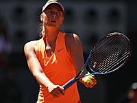 Мария Шарапова вышла во второй круг турнира в Мадриде