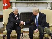Махмуд Аббас и Дональд Трамп в Вашингтоне, 3 мая 2017 года