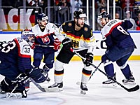 Проигрывая 0:2, немцы забивают две шайбы за 27 секунд и побеждают словаков