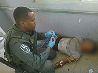 Пограничники спасли жизнь палестинскому подростку, попавшему в аварию