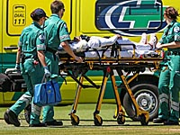 Перевернулся автобус с юниорской командой