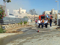 Задержаны двое подозреваемых в причастности к возникновению пожара в доме в Араде