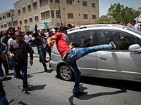 Около Шхема убит палестинский араб, бросавший камни в автомобили