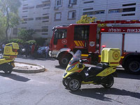 Пожар в Беэр-Шеве: восемь пострадавших