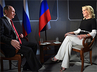 В интервью NBC News Путин отверг подозрения о вмешательстве РФ в выборы президента США