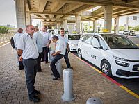 В аэропорту имени Бен-Гуриона ночью прошла акция протеста таксистов