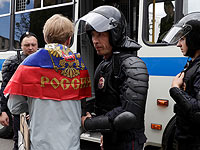 Задержание участника антикоррупционного митинга в Москве, 12 июня 2017 года