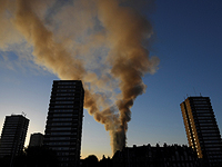 Пожар в башне Grenfell Tower. Лондон, 14 июня 2017 года