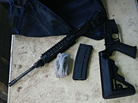 В холодильнике жителя Лода полицейские нашли автомат и патроны к нему