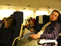 В самолетах 