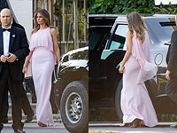 Меланья Трамп на свадьбе еврейского друга, и другие наряды первой леди США
