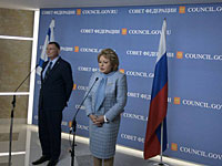 Эдельштейн выступил в Совете федерации РФ:  