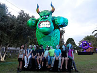 Сад страшилищ в музее Эрец-Исраэль