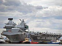 Британский авианосец Queen Elizabeth