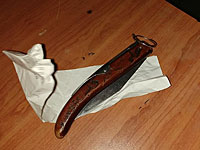 Возле гробницы Рахели задержан араб, у которого был при обыске найден нож