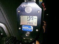 Начинающий водитель ехал со скоростью 199 км/ч