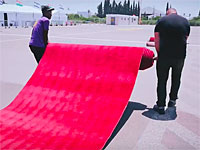 В аэропорту Бен-Гурион закончилась подготовка к встрече премьера Индии. ВИДЕО