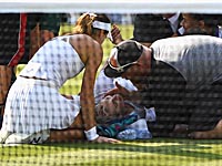 У олимпийской чемпионки, получившей травму на Уимблдоне, диагностирован разрыв сухожилия колена