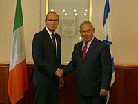 Биньямин Нетаниягу встретился с главой МИД Ирландии