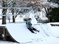 Зимний шторм в Новой Зеландии. Фоторепортаж