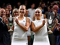 Победительницами Уимблдона стали Елена Веснина и Екатерина Макарова