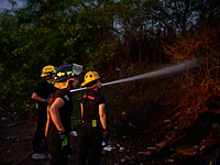 Пожар рядом с линей электропередач привел к отключению света в шести поселках Негева