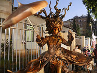 Фестиваль живых скульптур в Реховоте. Фоторепротаж