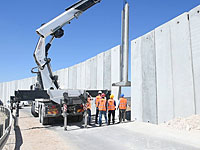 Завершено строительство заградительного сооружения в южной части Хевронского нагорья