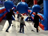 WiPark: парк батутов в августе в Тель-Авиве