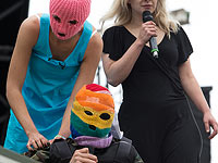 Задержаны участницы Pussy Riot, требовавшие выпустить на свободу режиссера Сенцова