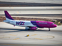 Wizzair добавляет четыре авиамаршрута из Израиля