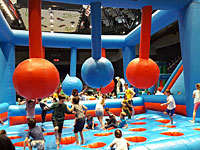 WiPark – парк батутов в августе в Тель-Авиве